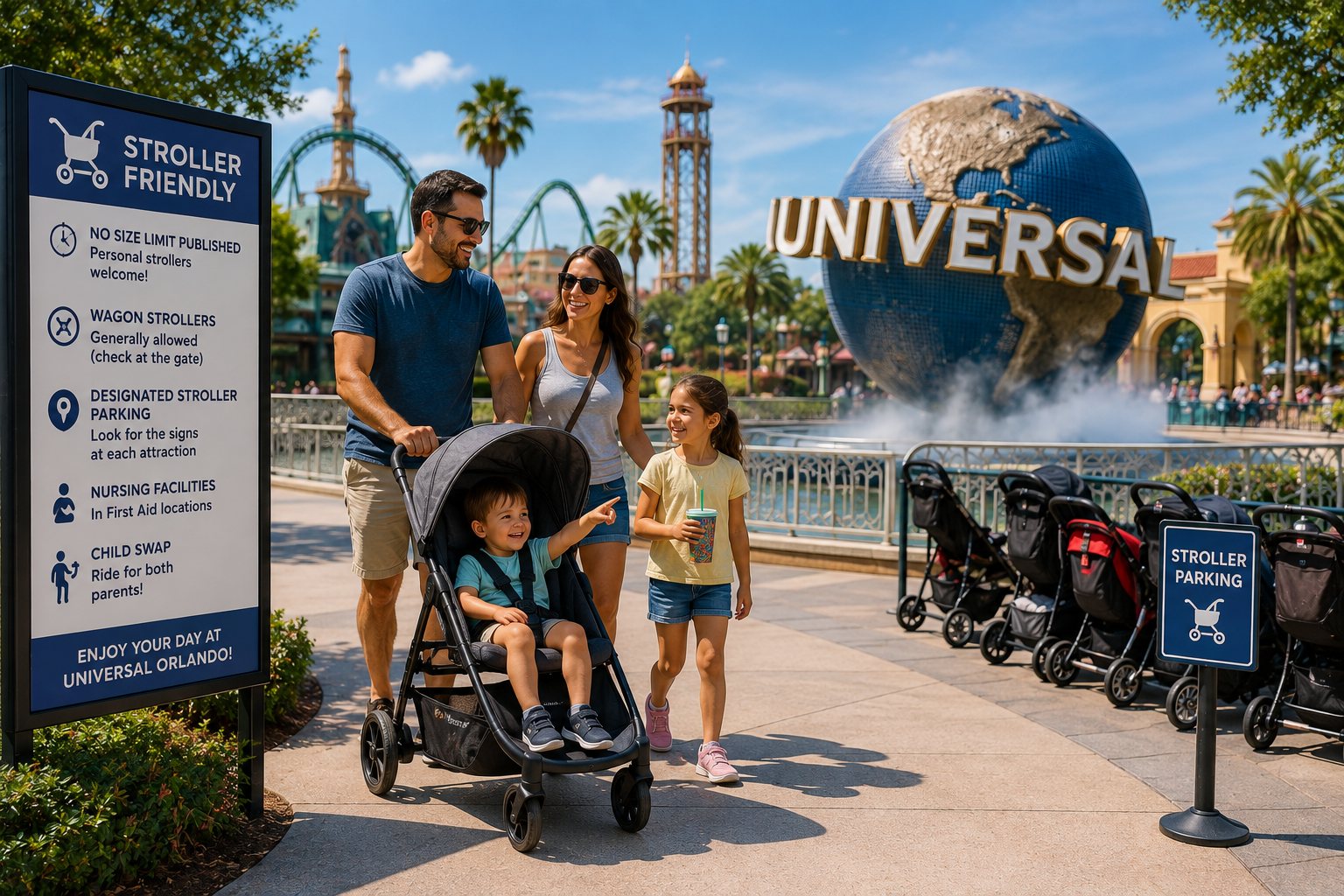 Stroller at Universal Orlando